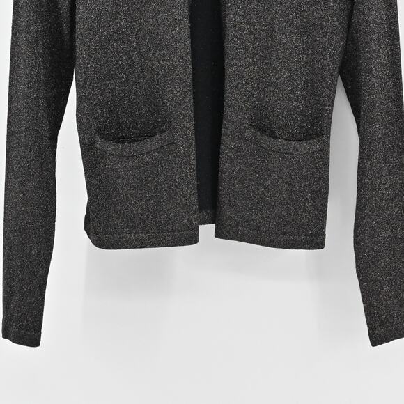 J MCLAUGHLIN Womens Cardigan‎ Metallic Knit Size XS Sweater Capsule Quiet Luxury - Picture 12 of 13